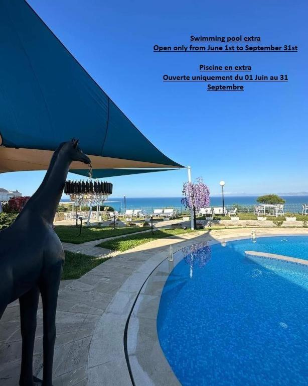 Duplex Bien Equipe Securise Avec Jardin Et Veranda La Marsa Buitenkant foto